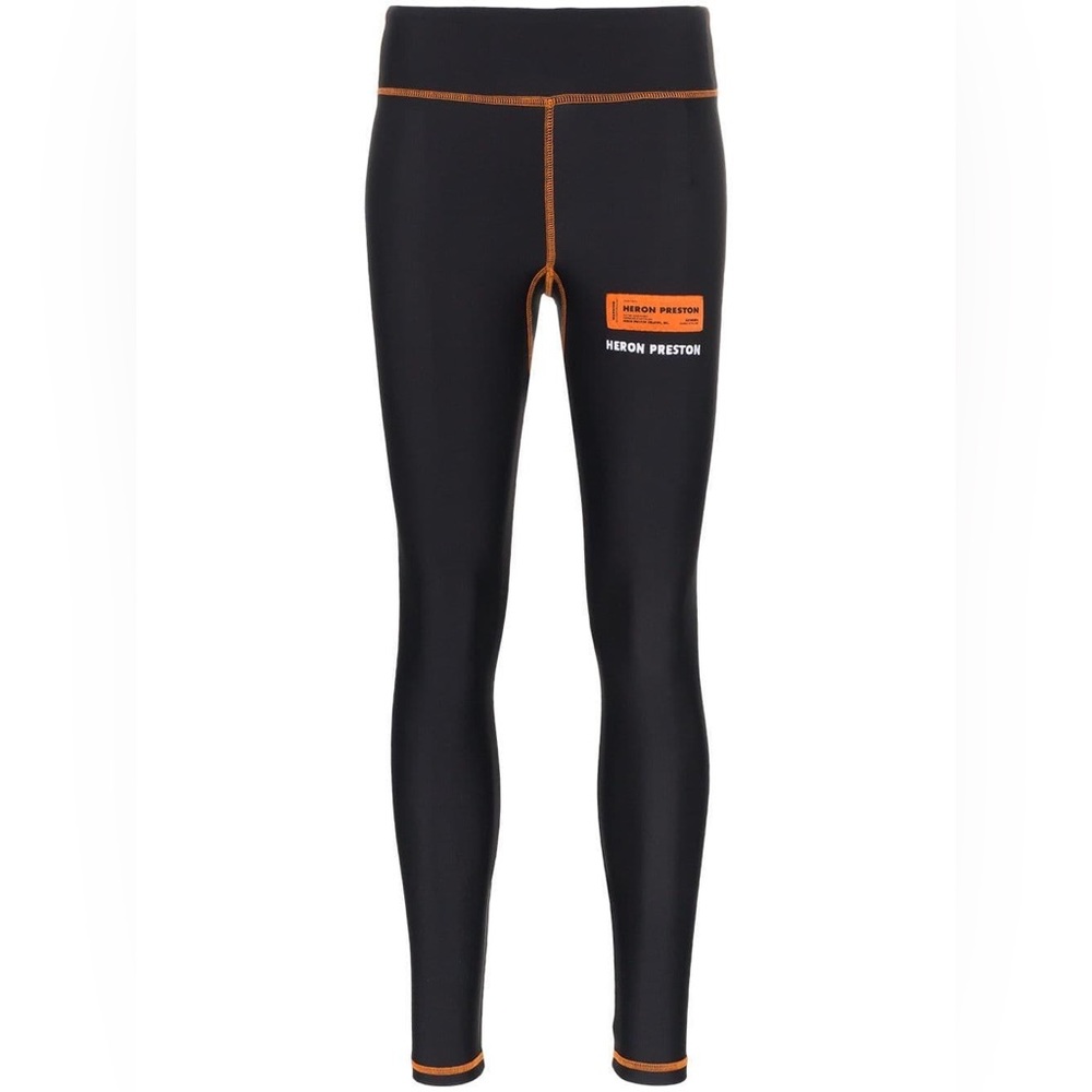 Heron Preston
Women's Black High Waist Contrast Stitch leggings